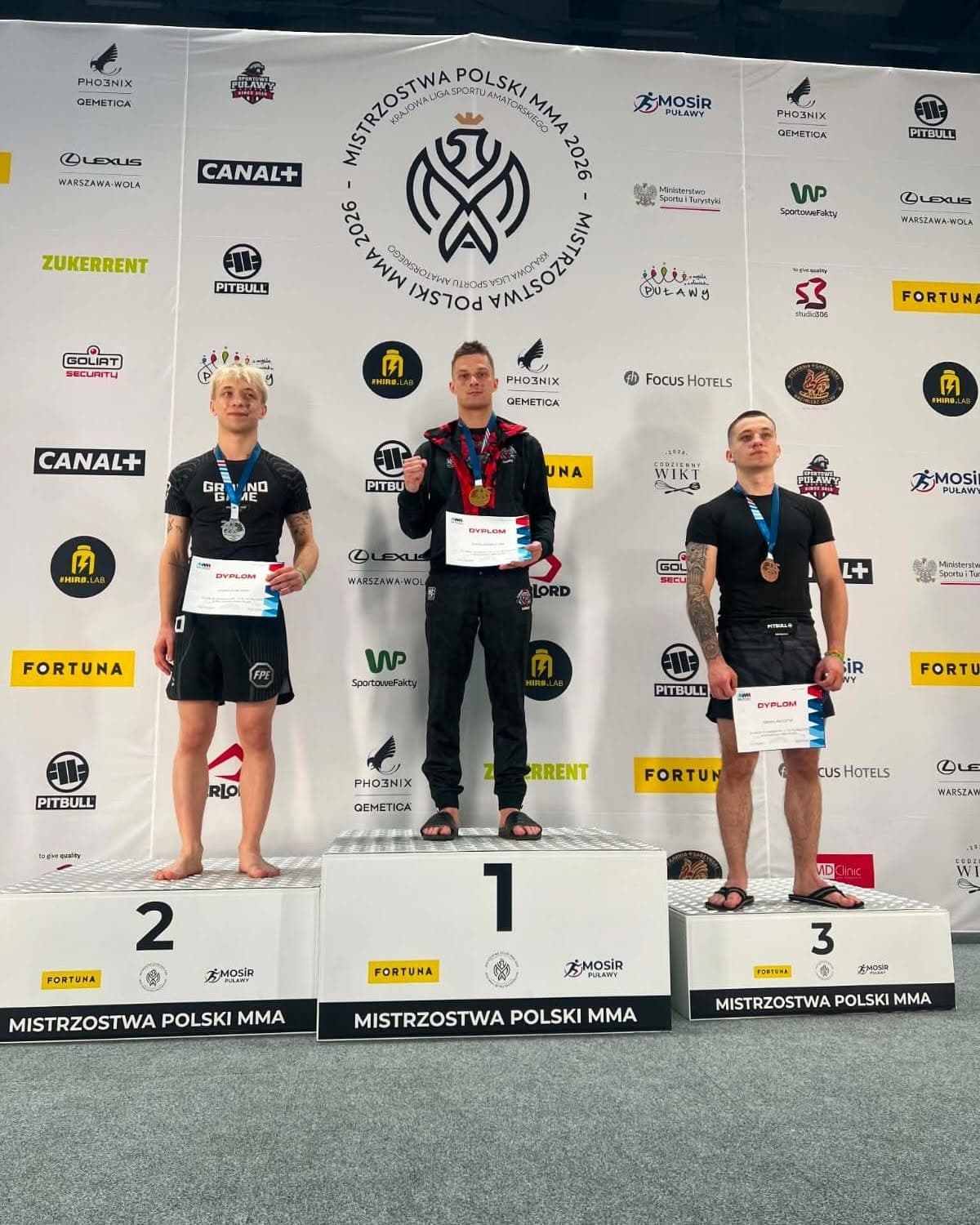 MMA Polska 2026 — złoty medal dla Lions Fight — Lions Fight Lubsko
